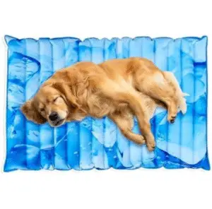 Cooling Gel Pet Mat for Dogs Large Size Water Pad for Summer Sleeping