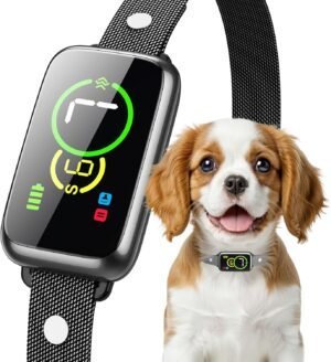 Smart Anti-Bark Dog Collar with LCD Display Vibration and Beep Modes